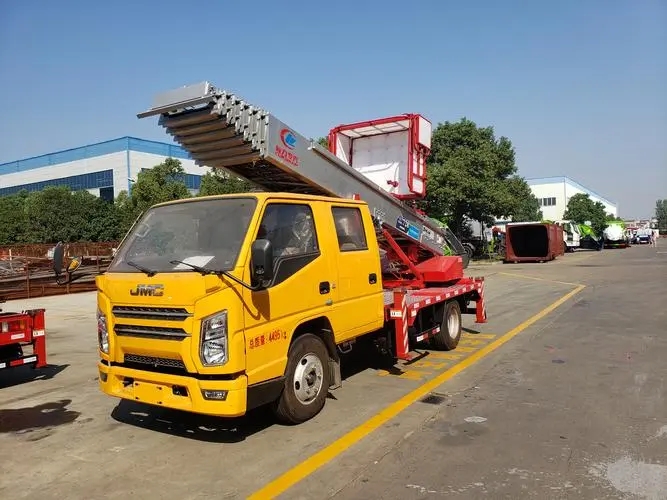 顺昌县附近云梯车出租 砂石搬运